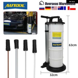 7L/9L マニュアル ブレーキ ブリーダーポンピングフルードポンプ キット ブレーキ オイルチェンジャーパージタンクチューブメンテ トラック