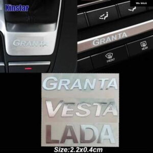 ステンレス車 インテリア デカール ステッカー LADA VESTA GRANTA
