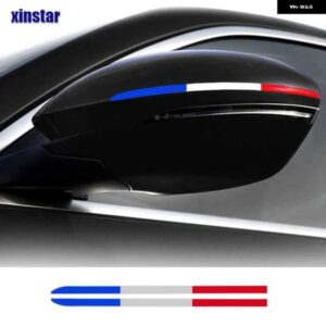 2個 バックミラー デカール ステッカー シトロエン C3 C4 C6 C-エリゼ C5 ベルランゴ C1 自動車