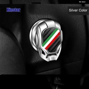 カーボンスタート エンジン DEORATION フィアット パンダ 500 500L TIPO プントブラボー 500X オート