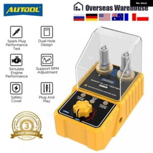 SPT101 スパークプラグ テスター 自動ダブル穴検出器点火プラグ アナライザー 110V 220V 12V 車両