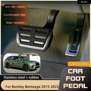 AT MT スタイリング ペダル ベントレー BENTAYGA 2015-22 ステンレスペダル カーパーツ