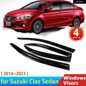 スズキ ウインドシールド CIAZ セダン 2014 2023 VC 2018 2015 2017 ディフレクター車 WINDOWA バイザー雨ア