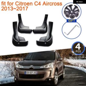 シトロエン C4 エアクロス 2013-17 マッドフラップ マッドガード フェンダー スプラッシュガード フロントリア ホイールカー STYING