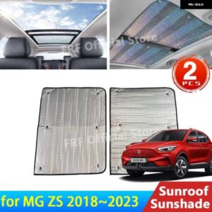 サンルーフサンシェード MG ZS 2022 2023 MGZS EV 2021 MGZSEV 2018-20 ルーフ日焼け止め断熱 フロントガラス
