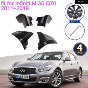マッドガード インフィニティ M 35 Q70 2011 2019 2014 2015 M25 M35H M37 M56 Q70L Y51 4X マッドフラップ 前輪フェンダースプラッシュ