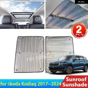 シュコダ コディアック 2017 2021-24 2019 2018 サンルーフサンシェード ルーフ日焼け止め断熱 フロントガラス