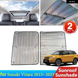 スズキ 2X VITARA 2015 2023 2022 2020 2016-18 LY エスクード車サンルーフサンシェード ルーフ日焼け止め断熱
