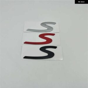 カイエン ステッカー S 文字ロゴ リア トランク テール ネームプレート バッジ エンブレム
