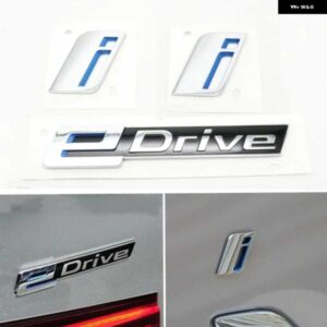 EDRIVE I レタリング ステッカー フェンダー リア バッジ ロゴ エンブレム 7 X1 X3 X6 X7 I8 I3 I5 E ドライブ X5 40E ハイブリッド