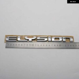 エリシオン エンブレム ステッカー 3D レター クローム リア トランクロゴ バッジ ネームプレート デカール