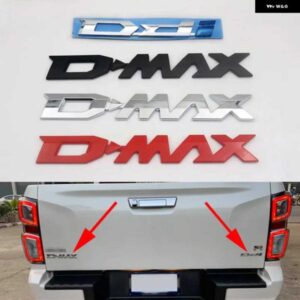DMAX D-MAX D MAX D.MAX DDI エンブレム プラスチック 自動車リアトランクナンバー文字ロゴバッジ デカール ステッカー