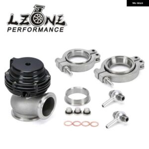 MVR 38MM V バンドアウターウエストゲート キット 24PSI ターボウエストゲート V バンドフランジ 付きロゴなし JR5831