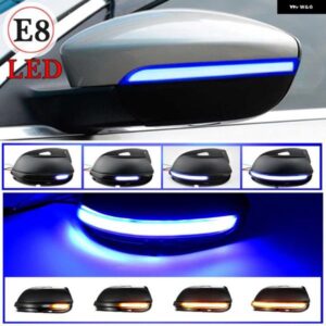スクロール LED ダイナミック ターン シグナル ライト サイドミラー フラッシュライト リピーター ウインカー VW パサート CC B7 ビートル シロッコ ジェッ