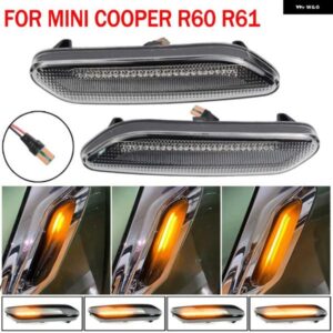 流水ウインカー LED ダイナミック ウィンカー ライト ミニクーパー R60 カントリーマン R61 ペースマン サイドマーカー点滅 インジケータ ー