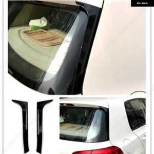 VW ゴルフ 6 MK6 GTI R GTD スタンダード 2008-2013リアウィンドウ サイドトランクスポイラー カナードカナード スプリッター