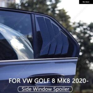 VW ゴルフ 8 MK8 サイドウィンドウ スポイラー スプリッター カバー トリム ルーバー TSI TDI GTI GTE GTD R R-LINE 車窓サンシェード 2020-2022