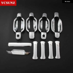 クローム ドアハンドル ボウルカバー いすゞ DMAX D-MAX 39387 ダブルキャビンカー