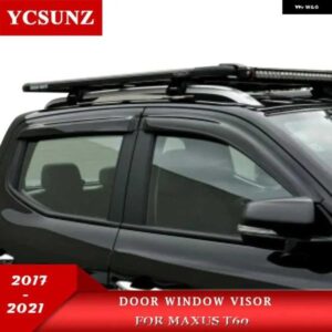 ABS ドアウィンドウ バイザー MAXUS T60 LDV UTE 2017-22 サンレインガードディフレクターカー
