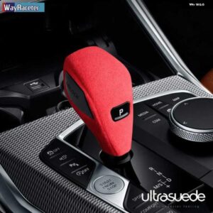 トップスエードラップギアシフトノブ トリムカバー F40 F44 Z4 G29 G22 G23 G26 G20 G21 G42 2023 M パフォーマンス