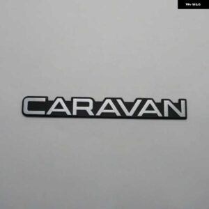 グランド キャラバン エンブレム ステッカー 3D レター ブラック リア トランク ロゴ ネームプレート デカール