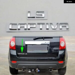 CAPTIVA LS CAPTIVALS エンブレムリアトランクテールゲート バッジロゴ ステッカー デカール 銘板