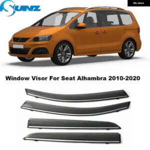 サイドウィンドウ バイザーシート アルハンブラ 2010-20 車ウェザーシールドレインディフレクター