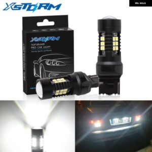 2個 T20 LED W21W W21/5 ワット LED 電球 WY21W 7440 7443 T25 3156 3157 P27/7 ワット信号ランプ ブレーキ リバースライト自動 12V