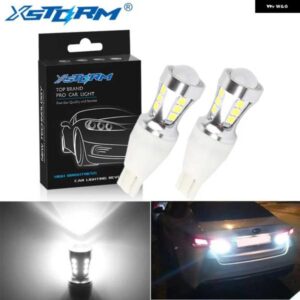 2個 W16W LED 電球 CANBUS T15 LED 1000LM ウェッジリバースライト 921 912 電球オートランプホワイト 6000K 12V