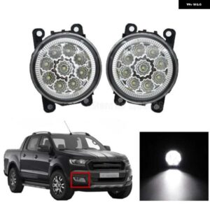 2個 フロントバンパー LED フォグランプ 12V ハロゲンライト 55 ワットレンジャー 38626-2015