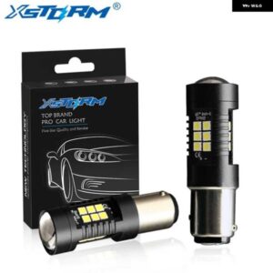 2個 1157 BAY15D LED 電球 P21/5W 21 3030SMD 自動 LED 電球 ブレーキ テールランプバックアップライト 12V 24V ホワイトイエロー アンバー レッド