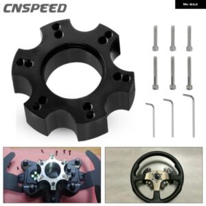 70MM ステアリングホイール スペーサーアダプタープレートスラストマスター T300RS レーシングカーステアリングホイール ゲーム交換