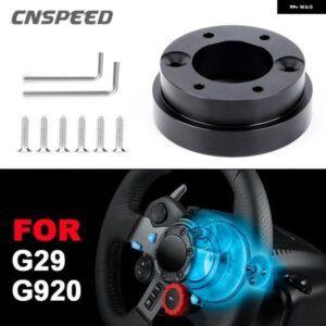 70MM ステアリングホイール アダプタープレート 13インチ PCD レーシングステアリングホイール 車ゲームロジクール G29 G920 G923