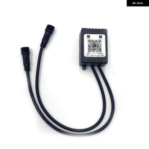 流れるカラーRGB LED ストリップ BLUETOOTH互換アプリコントロールボックス チューブの下のアンダーグロー アンダーボディシステムのネオンライト