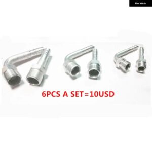 6個セット トゥース外側ジョイントアルミ継手 R134 3/8 1/2 5/8 エアコンアルミジョイント