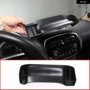 SMART 453 2015-2021 LHD インテリア カーセントラルコントロール ダッシュボード スクリーン サイド収納ボックス シート サイド収納ボックス