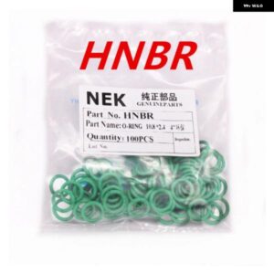 10.8*2.4MM #8 R134A HNBR ゴム O リングシールキット 高温耐性カーエアコンバルブ 5/16 3/8 1/2 5/8