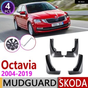 シュコダ オクタビア A5 A7 1Z 5E 2004 2019 MK2 MK3 フェンダー マッドガード マッドガード 2005 2006 2010 2013 2015 2018