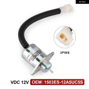 クボタ 05 シリーズ D905 D1005 V1205 V1305 V1505 17594-6001-4 17454-60010 1503ES-12A5UC5S SA-4569-T 12V 燃料遮断ソレノイド