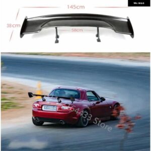 MX5 NA NC MIATA ND RX8 ABS樹脂素材 未塗装カラー リアルーフ GT スポイラー ウイング トランク リップ ブーツカバー