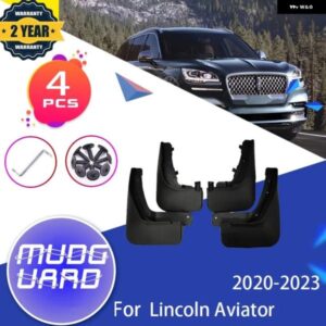 マッドフラップ マッドガード フェンダーリンカーンアビエーター U611 MK2 2020-23 フロントリアホイールスプラッシュ マッドガード