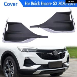 BUICK ENCORE GX 2020-2022 フロントバンパー フォグライト ランプフレームカバー フォグライト フォグランプ クロームトリムキャップフード蓋ベゼル