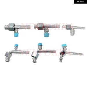 ホース ジョイント 自動車エアコン 空冷ジョイント OR￥R134 バルブ付継手 空冷バルブ付継手