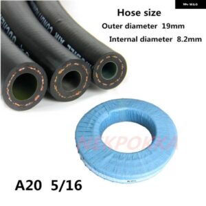 50メートル エアコン R134A ホース R134A R12 3/8 5/16 ホース 冷媒ホース 自動車冷媒パイプ 8MM A20 8MM