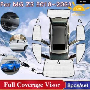 ウィンドウサンシェード MG ZS 2023 2022 2018 MGZS ZS11 ZX フロントガラス サンシェードウィンドウバイザー