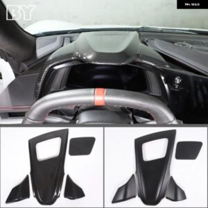 ABS カーボンコルベット C8 クーペ Z51 2020-2023 インテリア ダッシュボード 装飾 カバー ステッカー