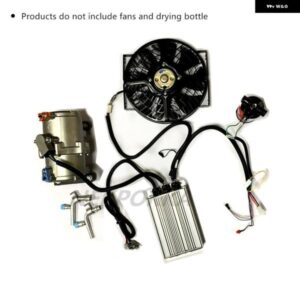 電動エアコン コンプレッサー 12V 24V あらゆる車両に適用電動 コンプレッサー 12V 24V 48V 60V 72V 96V