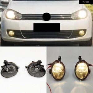 LED フォグランプ ハロゲンランプ VW ゴルフ 6 MK6 2009-2013 ジェッタ 6 キャディ 2K トゥーラン ティグアン 2011-2016 フォグランプ フォグライト