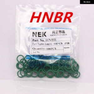 10.82*1.78MM #8 R12 HNBR ゴム O リングシールキット 高温耐性カーエアコンバルブ 1/4 5/16 3/8 1/2