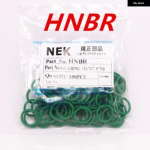 15.2*2.4MM #12 R134AHNBR ゴム O リングシールキット 高温耐性カーエアコンバルブ 3/8 1/2 5/8 3/4